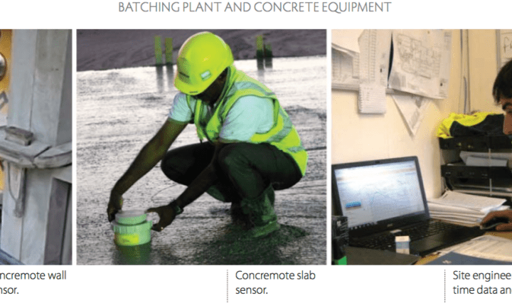 Smart technology for measuring concrete maturity