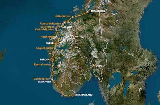 Rogfast CUR E39 Map